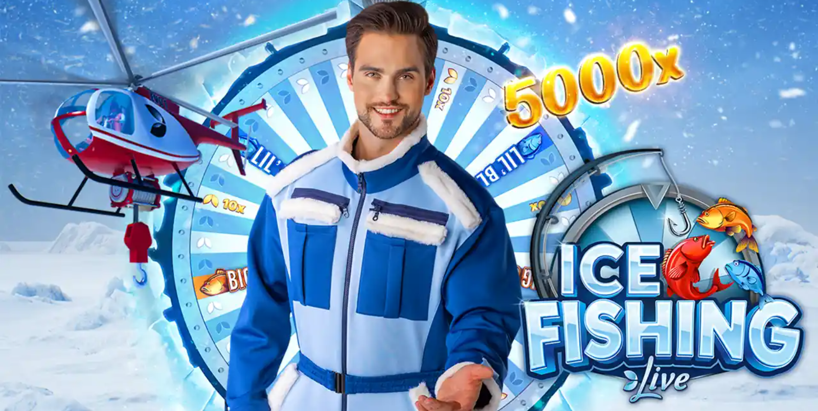 Ice Fishing Live – visão do jogo
